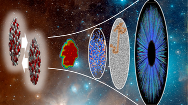 SPACE-TIME GEOMETRY OF QUARK MATTER REVEALED