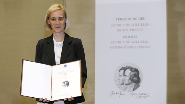 Jacob- und Wilhelm-Grimm-Förderpreis díjban részesült Perge Gabriella
