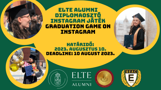 Nyári diplomaosztós Instagram játék 2023