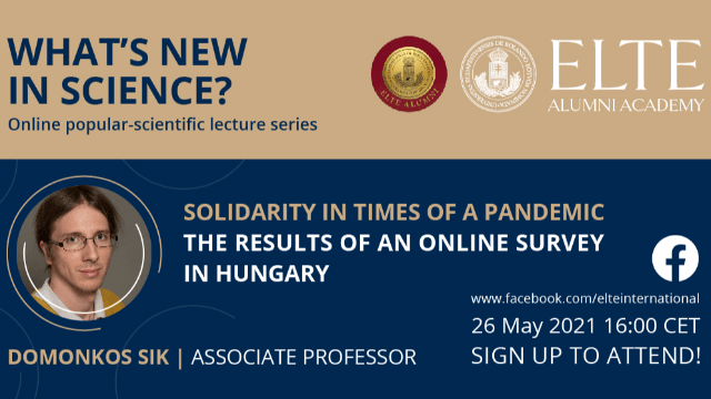 ELTE Alumni Academy: Solidarity in times of a pandemic