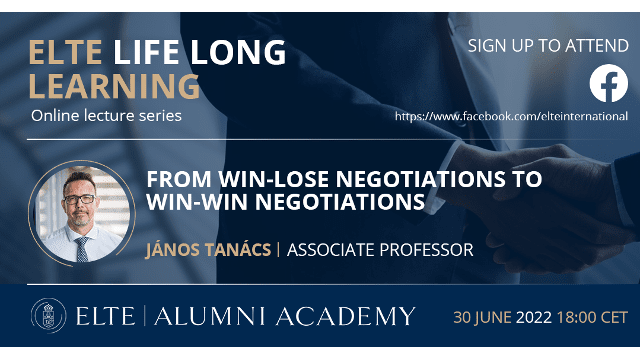 From Win-Lose Negotiations to Win-Win Negotiations