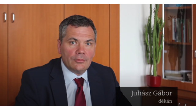 Dean Juhász Gábor's video message to the graduates of 2020