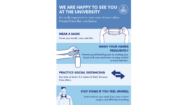 Wear a mask & take care of yourself and the others around you!