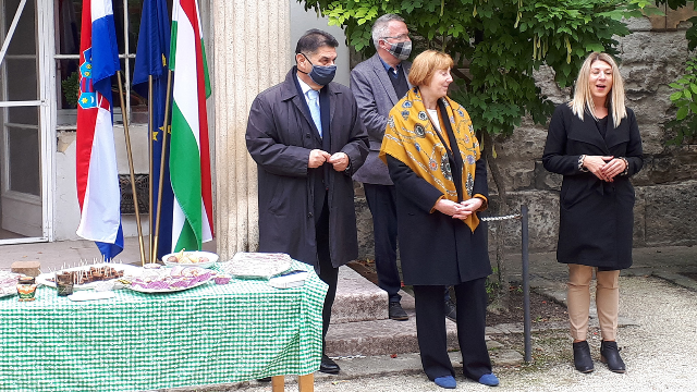 Croatia’s Ambassador at the ELTE "Füvészkert" Botanical Garden