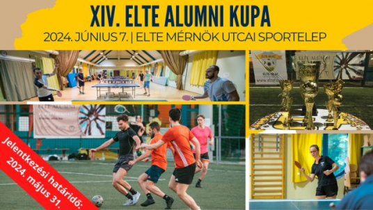 XV. ELTE Alumni Kupa - foci és pingpong
