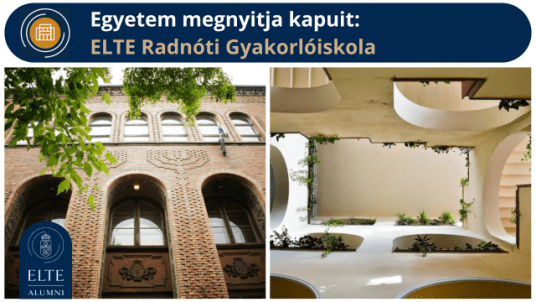 Az Egyetem megnyitja kapuit: ELTE Radnóti Gyakorlóiskola