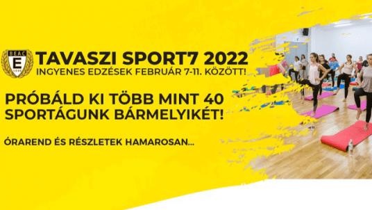 "Szabad a sport!" - ingyenes tavaszi Sport7