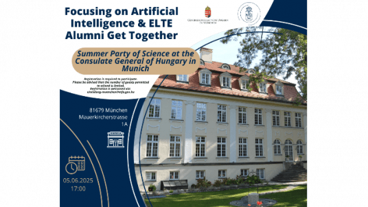 Mesterséges Intelligencia és ELTE Alumni Találkozó, München