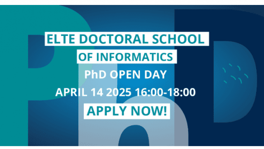 ELTE Faculty of Informatics Doctoral Open Day