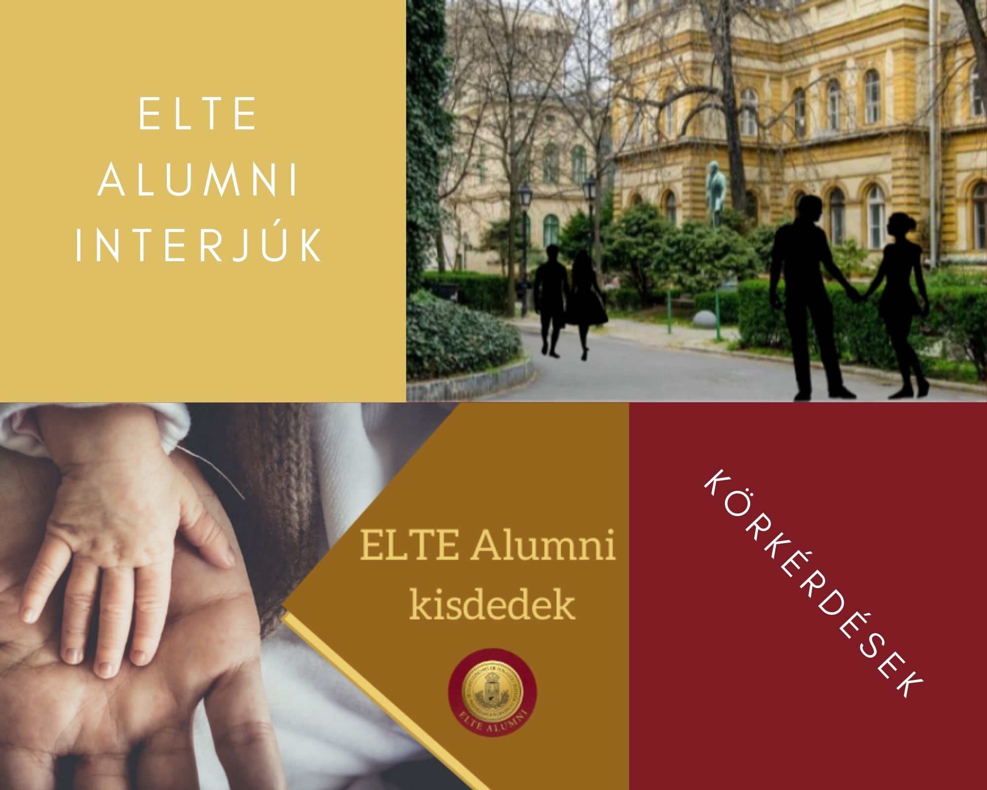 Interjúk - Párok az ELTE-n, ELTE Alumni kisdedek